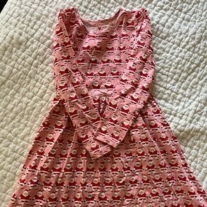 Pink Chicken size 7 Christmas dress